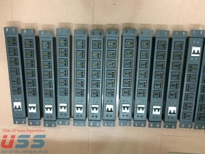 Thanh nguồn PDU, ổ điện đa dụng, C13, C14, C19, C20 chuẩn 19" 